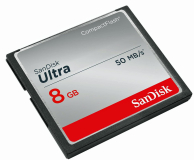 SANDISK Compact Flash 8GB SDCFHS-008G-G46 - 179802 - zdjęcie 2